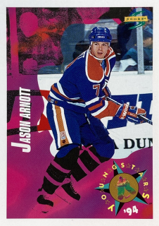 1994–95 Score American #254 Jason Arnott - '94 YOUNG STARS