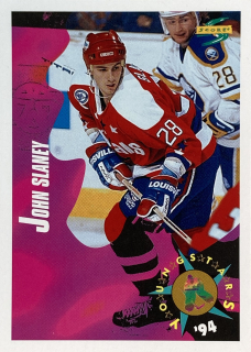 1994–95 Score American #262 John Slaney - '94 YOUNG STARS