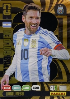 2026 FIFA World Cup #001 Lionel Messi - GOLDEN BALLER [Argentina]