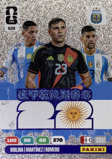 2026 FIFA World Cup #628 Molina / Martínez / Romero - ETERNOS 22 [Argentina]