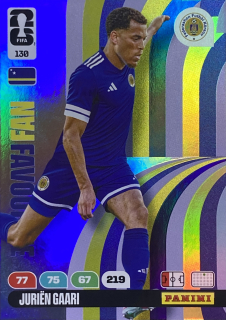 2026 FIFA World Cup #130 Juriën Gaari - FAN FAVOURITE [Curacao]