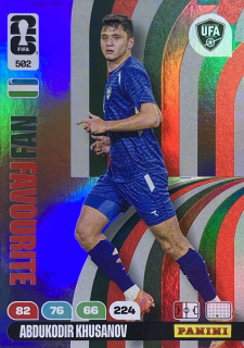2026 FIFA World Cup #502 Abdukodir Khusanov - FAN FAVOURITE [Uzbekistan]