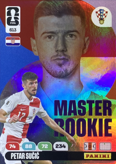 2026 FIFA World Cup #613 Petar Sučić - MASTER ROOKIE [Croatia]