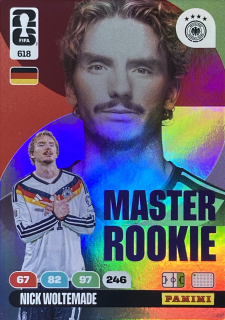 2026 FIFA World Cup #618 Nick Woltemade - MASTER ROOKIE [Germany]