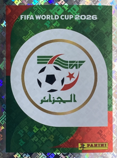 2026 FIFA World Cup Stickers #ALG01 Team Logo - FOIL