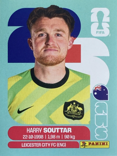 2026 FIFA World Cup Stickers #AUS04 Harry Souttar