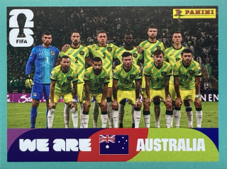 2026 FIFA World Cup Stickers #AUS13 We Are Australia