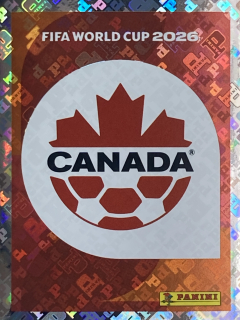 2026 FIFA World Cup Stickers #CAN01 Team Logo - FOIL