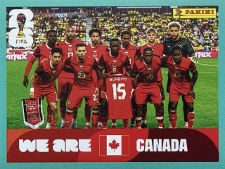 2026 FIFA World Cup Stickers #CAN13 We Are Canada
