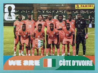 2026 FIFA World Cup Stickers #CIV13 We Are Côte D'Ivoire