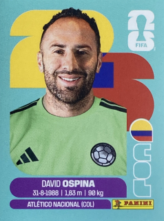 2026 FIFA World Cup Stickers #COL03 David Ospina