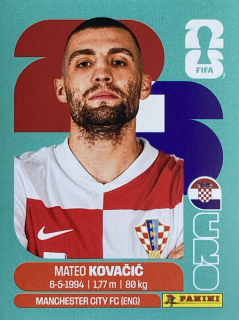 2026 FIFA World Cup Stickers #CRO10 Mateo Kovačić