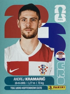 2026 FIFA World Cup Stickers #CRO19 Andrej Kramarić