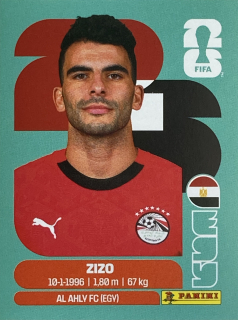 2026 FIFA World Cup Stickers #EGY11 Zizo