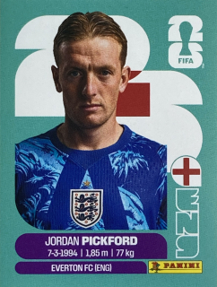 2026 FIFA World Cup Stickers #ENG02 Jordan Pickford