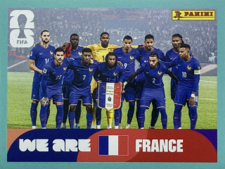 2026 FIFA World Cup Stickers #FRA13 We Are France
