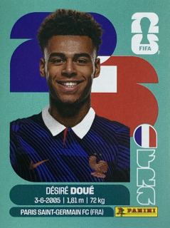 2026 FIFA World Cup Stickers #FRA17 Désiré Doué