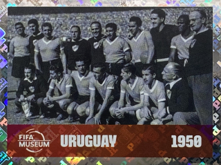 2026 FIFA World Cup Stickers #FWC10 Uruguay 1950 - FOIL