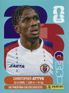 2026 FIFA World Cup Stickers #HAI14 Christopher Attys