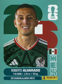 2026 FIFA World Cup Stickers #MEX19 Roberto Alvarado