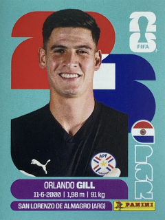 2026 FIFA World Cup Stickers #PAR03 Orlando Gill