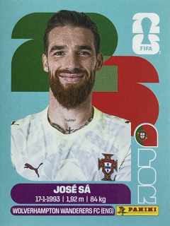2026 FIFA World Cup Stickers #POR03 José Sá