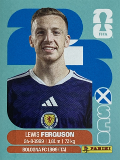 2026 FIFA World Cup Stickers #SCO14 Lewis Ferguson