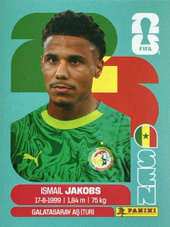 2026 FIFA World Cup Stickers #SEN06 Ismail Jakobs