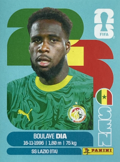 2026 FIFA World Cup Stickers #SEN17 Boulaye Dia