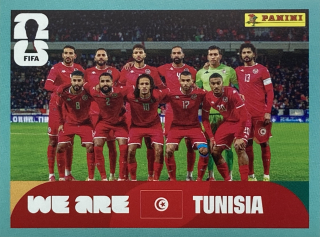 2026 FIFA World Cup Stickers #TUN13 We Are Tunisia