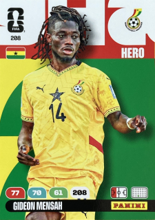 2026 FIFA World Cup #208 Gideon Mensah [Ghana]