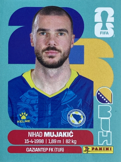 2026 FIFA World Cup Stickers #BIH06 Nihad Mujakić