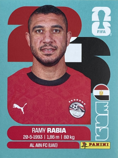 2026 FIFA World Cup Stickers #EGY07 Ramy Rabia
