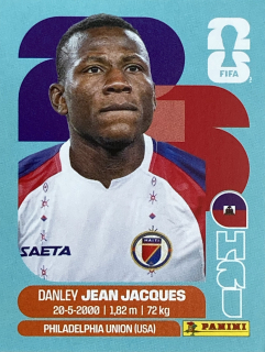 2026 FIFA World Cup Stickers #HAI11 Danley Jean Jacques