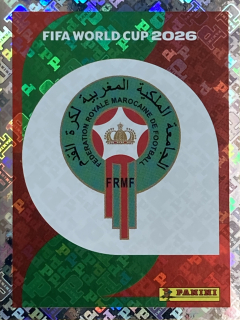 2026 FIFA World Cup Stickers #MAR01 Team Logo - FOIL