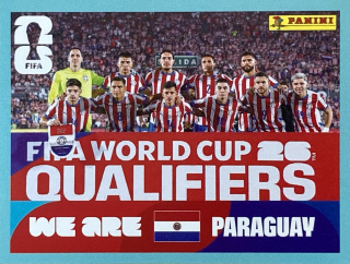 2026 FIFA World Cup Stickers #PAR13 We Are Paraguay