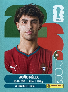 2026 FIFA World Cup Stickers #POR17 João Félix