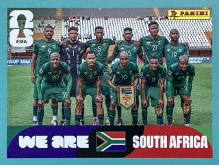 2026 FIFA World Cup Stickers #RSA13 We Are South Africa