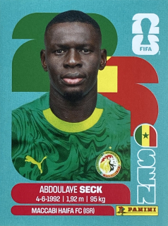 2026 FIFA World Cup Stickers #SEN05 Abdoulaye Seck