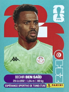 2026 FIFA World Cup Stickers #TUN02 Bechir Ben Saïd