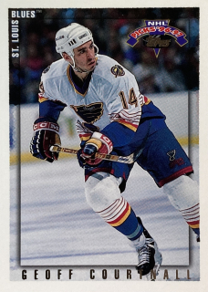 1996-97 Topps NHL Picks #149 Geoff Courtnall