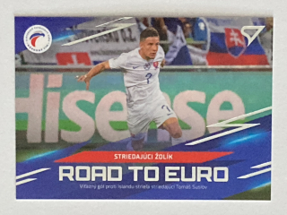 2024 Slovenskí Sokoli #RE-06 Striedajúci žolík - ROAD TO EURO