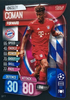 2019/20 Match Attax #BAY11 Kingsley Coman [FC Bayern München]