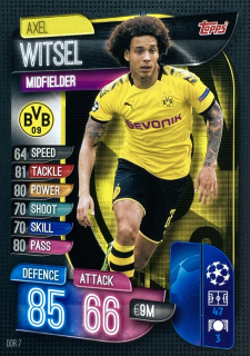 2019/20 Match Attax #DOR07 Axel Witsel [Borussia Dortmund]