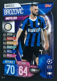 2019/20 Match Attax #INT08 Marcelo Brozović [FC Internazionale Milano]