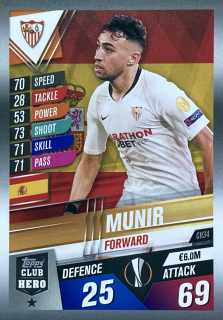 2019/20 Match Attax 101 #CH34 Munir [Sevilla FC]