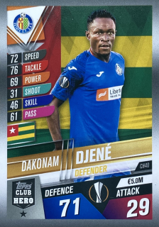 2019/20 Match Attax 101 #CH40 Dakonam Djené [Getafe CF]