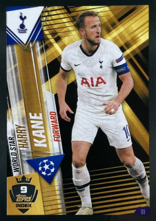 2019/20 Match Attax 101 #S09 Harry Kane - WORLD STAR [Tottenham Hotspur]