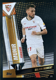 2019/20 Match Attax 101 #S45 Munir - GOLDEN MOMENT [Sevilla FC]