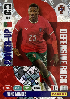 2026 FIFA World Cup #566 Nuno Mendes - DEFENSIVE ROCK [Portugal]